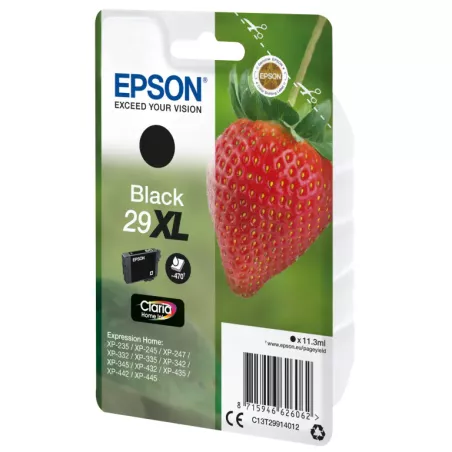 EPSON Cartouche Fraise 29XL Encre Claria Home Noir 11,3ml