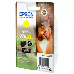 EPSON Cartouche Ecureuil 378XL Encre Claria Photo Jaune 9,3ml
