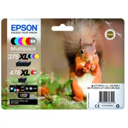EPSON Multipack 6 coul. 378XL / 478XL pour XP-15000