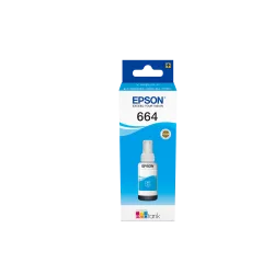 EPSON Bouteille Encre Ecotank 664 Cyan 70ml
