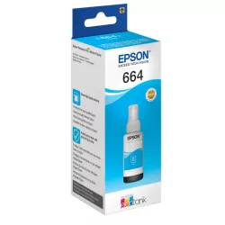 EPSON Bouteille Encre Ecotank 664 Cyan 70ml