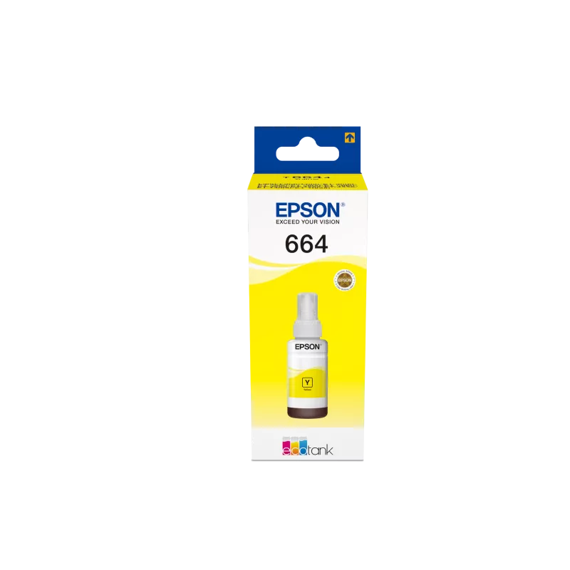 EPSON Bouteille Encre Ecotank 664 Jaune 70ml