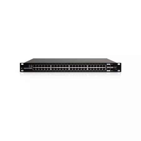 Ubiquiti - EdgeSwitch 48 - Edge Switch - Commutateur - Géré - 48 x 10/100/1000 (PoE+) + 2 x Gigabit SFP / 10 Gigabit SFP+ + 2…