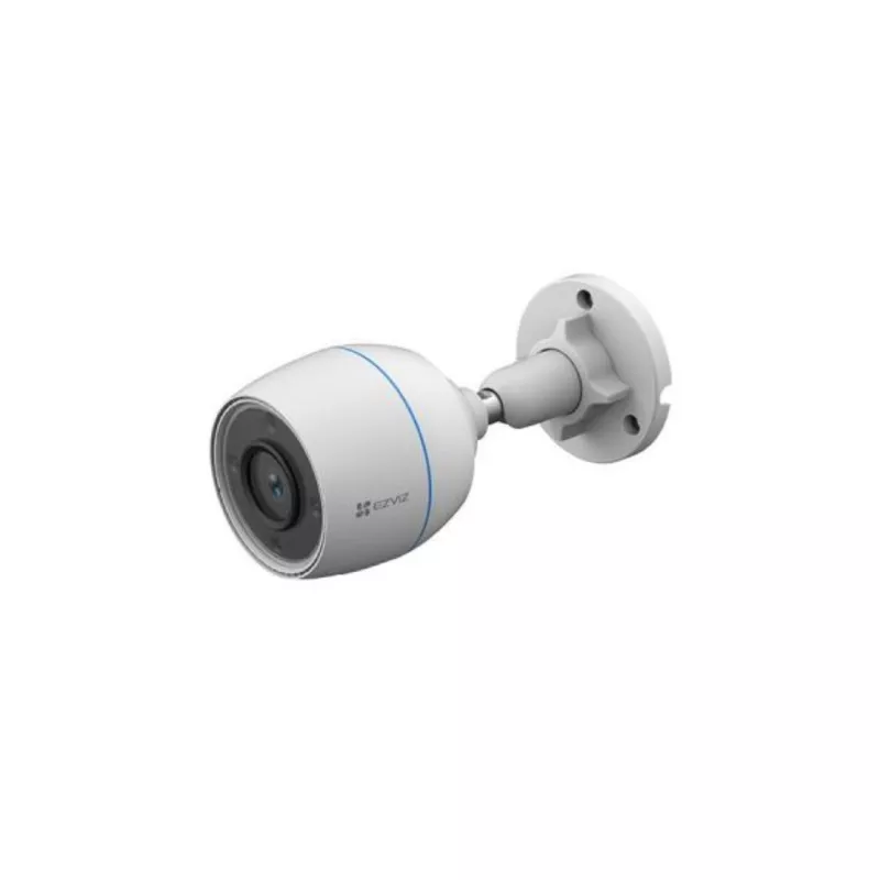 EZVIZ Caméra extérieure fixe H3C 2MP Full HD 1080p / Wi-Fi 2.4 Ghz, Détection de mouvement, Défense Active avec Flash, Micro…