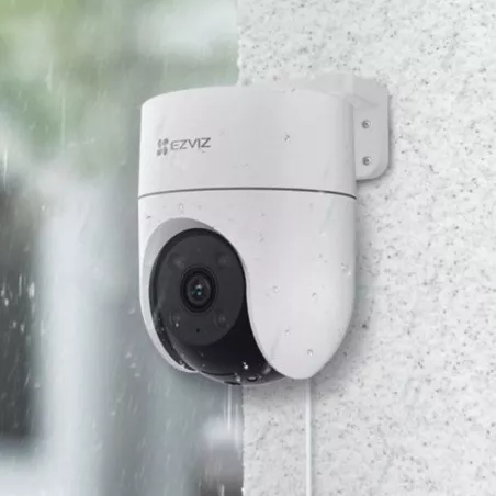EZVIZ Caméras extérieures motorisées H8C SE 3MP - WiFi - 2K Résolution - détection humaine assistée par l'IA - vision nocturne…
