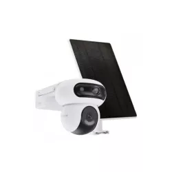 EZVIZ Camera Wifi Extérieure HB90 + Panneau solaire-Caméra motorisée 360° en 2K/Vision nocturne couleur/Détection forme…