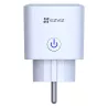 EZVIZ Prise Connectee Wifi T30, Blc 2.4Ghz 10A 2300W, Google Assistant / Alexa, Programmable par application CS-T30-10A-EU