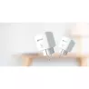 EZVIZ Prise Connectee Wifi T30, Blc 2.4Ghz 10A 2300W, Google Assistant / Alexa, Programmable par application CS-T30-10A-EU
