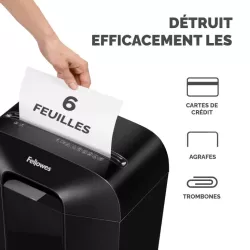 Fellowes POWERSHRED LX25 destructeur (Coupe croisé) 230V EU 4170501 !