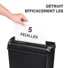 Fellowes POWERSHRED P-25S destructeur coupe droite 220-240V EU 4701001 !