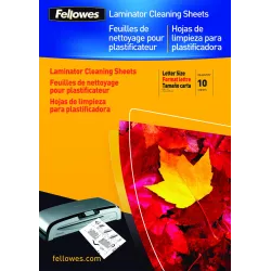 Fellowes feuille de nettoyage pour plastifieuse 10 PACK 5320604 !
