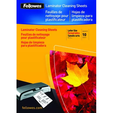 Fellowes feuille de nettoyage pour plastifieuse 10 PACK 5320604 !