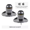 FELLOWES SOURIS VERTICALE AMBIDEXTRE PENGUIN SANS FIL - PETIT