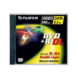 FUJI sp10 DVD+R 8X Dble couche