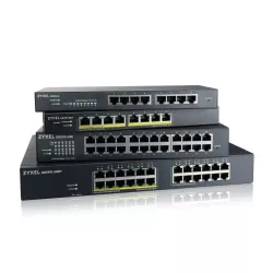 Zyxel GS1915-24EP - Switch Smart mode hybride - 24 x GbE, 12 port PoE 130 Watt 802.3at