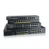 Zyxel GS1915-24EP - Switch Smart mode hybride - 24 x GbE, 12 port PoE 130 Watt 802.3at