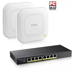 Zyxel GS1915-8EP-Nebula Starter Kit 1x GS1915-8EP + 2x NWA90AX.