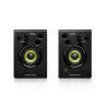 Hercules DJMonitor 32 enceintes de monitoring actives DJi 2x15 Watts RMS 60Watts Peak Power caisson en bois MDF 6mm