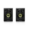 Hercules DJMonitor 32 enceintes de monitoring actives DJi 2x15 Watts RMS 60Watts Peak Power caisson en bois MDF 6mm