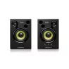 Hercules DJ MONITEUR 42 EU Enceinte DJ performantes 2 X 20 Watts RMS 80 Watts PeakPower Caisson en bois