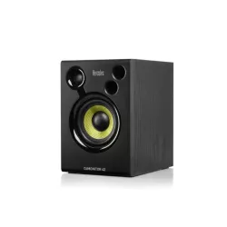 Hercules DJ MONITEUR 42 EU Enceinte DJ performantes 2 X 20 Watts RMS 80 Watts PeakPower Caisson en bois