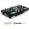 Hercules DJControl INPULSE 500 controleur Initiation DJing 16 pads RGB avec 8 modes pieds rétractable 2 jack 3.5+ 4 jack 6.5+…