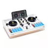 Hercules DJControl Control MIX ULTRA Bluetooth Pour Smartphone et tablettes ( Andoid et iOS) 2 Platines + mixage au centre…