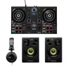 HERCULES DJLEARNING KIT MK2 pour apprendre a mixer et devenir DJ Controleur DJ 2 platines+ Enceintes actives 2x15wRMS+ Casque DJ