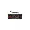 Clavier OMEN HP 1100 Noir voyant rouge, commutateurs bleus ultra reactifs, pieds à 2 positions de réglage, câble à protection…