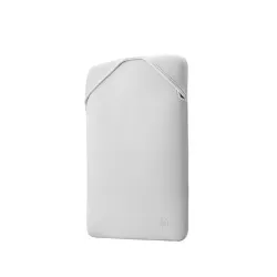 Housse de protection - Sleeve réversible ordinateur portable HP 14.1 Noir/Argent en néoprène durable, protège le PC contre les…