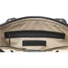 Sac cabas HP Spectre 15.6' TechTote cuir Noir avec bandoulière, Produit revêtu 100% cuir pleine fleur, pochette accessoires…