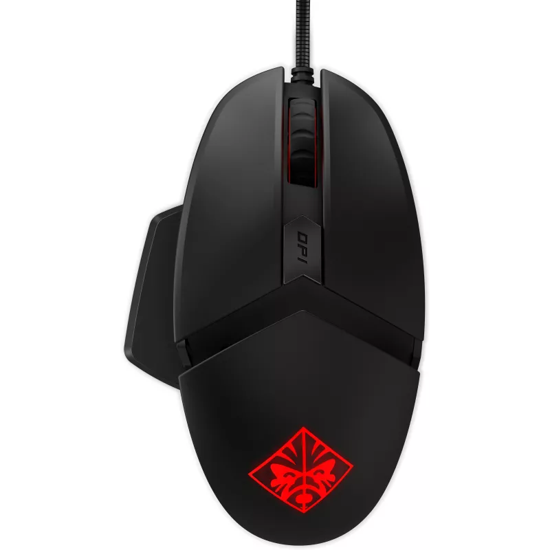 Souris Filaire OMEN by HP Reactor Noir, capteur optique 16000 DPI temps de réponse de clic de 0,2ms confort & forme…