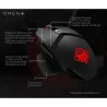 Souris Filaire OMEN by HP Reactor Noir, capteur optique 16000 DPI temps de réponse de clic de 0,2ms confort & forme…