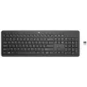HP 230 - Clavier sans fil AZERTY - 2,4 GHz - silencieux - batteries longue durée jusqu'à 16 mois d'autonomie 3L1E7AA