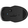 HP 250 Souris sans fil noire - Dual ambidextre, 1600 PPP, 2,4 Ghz, 3 boutons, autonomie jusqu'à 12 mois