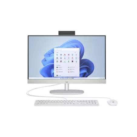 All-in-One HP 24-cr0034nf PC RYZEN 5 7520U 8Go 512Go W11home ecran Non tactile 23.8 FHD