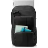 Sac à dos HP Lightweight 15,6 Noir, poche bouteille d'eau, poches organisées, bretelles rembourrées, sangle poitrine pour…