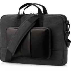 Sacoche HP Lightweight 15,6 Noir, Compartiment rembourré ordinateur 15,6, poche pour organisation à accès rapide, résistant à…
