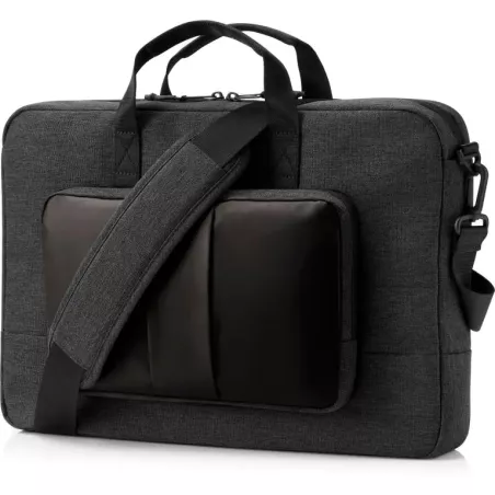 Sacoche HP Lightweight 15,6 Noir, Compartiment rembourré ordinateur 15,6, poche pour organisation à accès rapide, résistant à…