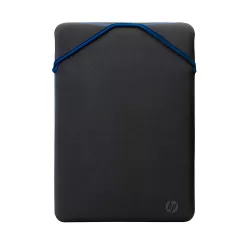 Housse de protection - sleeve réversible ordinateur portable HP 14,1 Bleu, en néoprène durable, protège le PC contre les chocs…