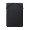 Housse de protection - sleeve réversible ordinateur portable HP 14,1 Bleu, en néoprène durable, protège le PC contre les chocs…