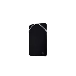Housse de protection - sleeve réversible ordinateur portable HP 15,6 Argenté, en néoprène durable, protège le PC contre les…