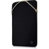 Housse de protection - sleeve réversible ordinateur portable HP 15,6 Doré, en néoprène durable, protège le PC contre les chocs…