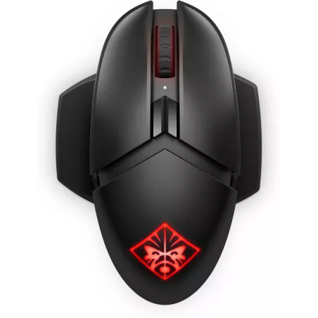 Souris sans fil OMEN HP Photon Mouse Noire/Rouge, 11 boutons programmables 16000 dpi