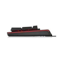 Clavier de jeu encodeur OMEN LED Noir/Rouge, commutateurs mécaniques CHERRY MX Rouge, revêtement natté LED dédiée a chaque…