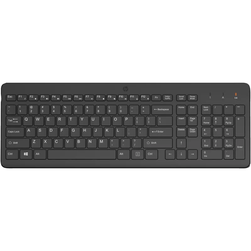 HP-C HP 225 Noir - Clavier sans fil 2,4 GHz AZERTY x pile AAA - STB