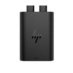 HP-C 65W GaN USB-C - chargeur pour ordinateur portable, 2 ports USB-C, Charge rapide, Puissance universelle - STB