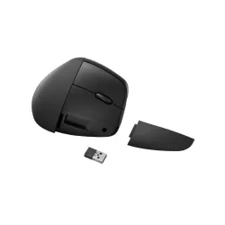 HP-C HP 925 Noire - Souris sans fil verticale ergonomique, Connexion sans fil 2,4 GHz Bluetooth® 5.3, Batterie rechargeable