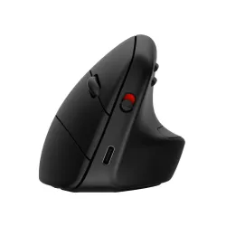 HP-C HP 925 Noire - Souris sans fil verticale ergonomique, Connexion sans fil 2,4 GHz Bluetooth® 5.3, Batterie rechargeable