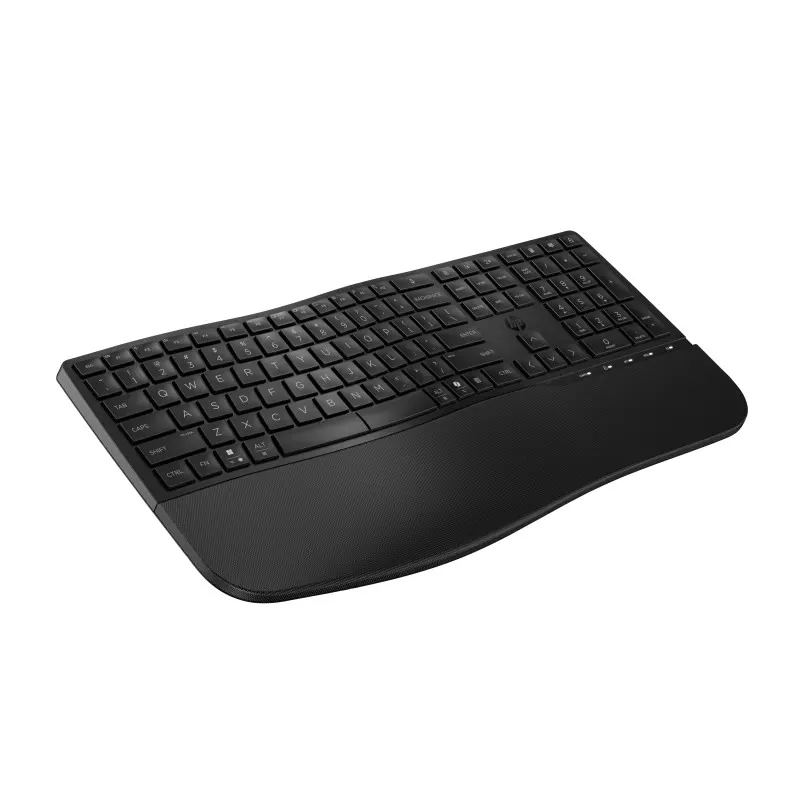 HP-C HP 685 Comfort Noir - Clavier sans fil Dual Mode (2,4 GHz, Bluetooth), Design complet et Ergonomic - 2 piles x AA - STB